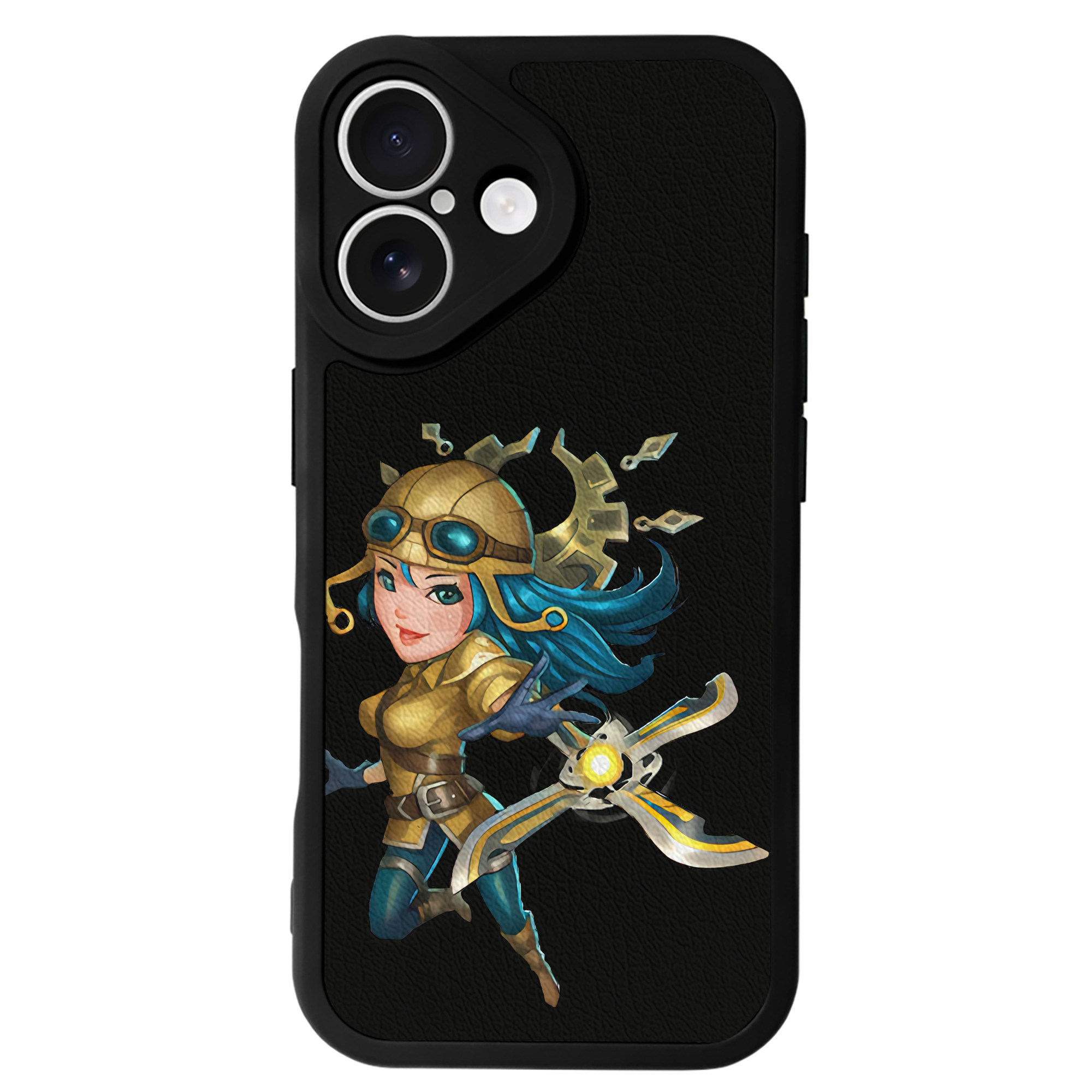 リーグ・オブ・レジェンド League of Legends LOL 【iPhone 16シリーズ対応】シリコンスマホケース（レザー調） 材質：シリコン